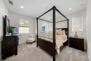 2 bedrooms, iron/ironing board, travel cot, WiFi