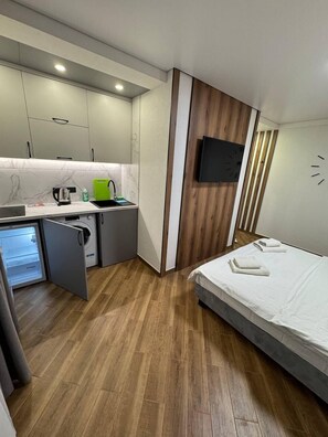 Klassiek appartement | Woonruimte | Flatscreentelevisie