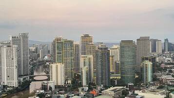 Blick von der Unterkunft