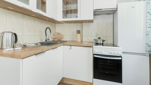 Apartment, 2 Bedrooms, Balcony | Private kitchen - Cozy Gdynia Center Apartment by Renters (Gdynia)