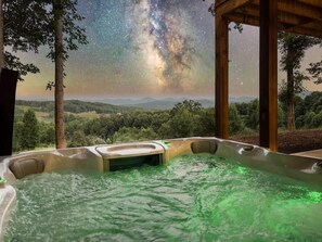 Bain à remous extérieur
