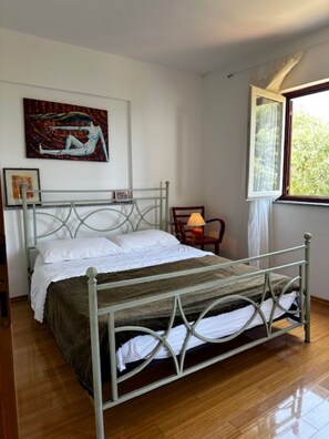 1 bedroom, free WiFi, bed sheets - Apartment Branko I with balcony and sea view in Porec, Istria (Mugeba)