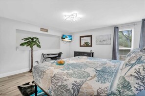 2 slaapkamers, een strijkplank/strijkijzer, wifi, beddengoed