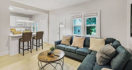 Chic 2-BR Urban Retreat | Near Beach| Free Parking