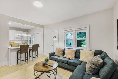 Chic 2-BR Urban Retreat | Near Beach| Free Parking