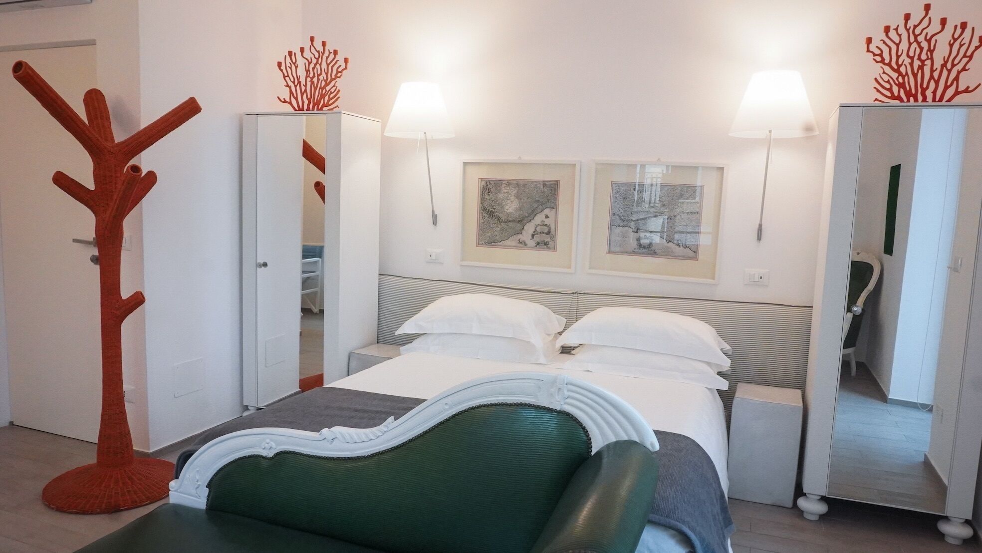 Junior Double Room, Balcony, Sea View | Minibar, in-room safe, blackout drapes, free WiFi