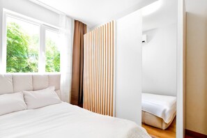 1 chambre, fer et planche à repasser, Wi-Fi gratuit, draps fournis