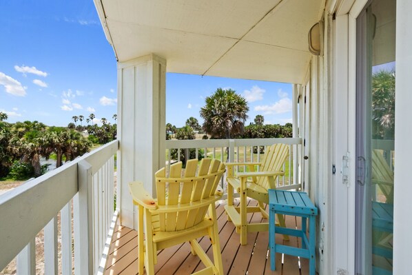 House, Private Bathroom, Golf View (Coral Cove) | Balcony view - Coral Cove (Flagler Beach)