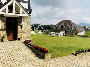 Majoituspaikan julkisivu