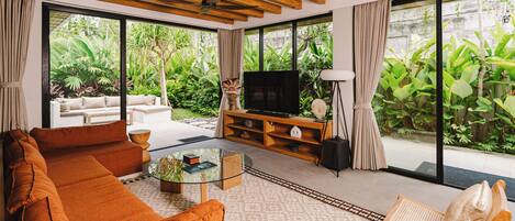 Smart TV, books, offices