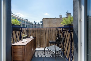 Leilighet, 1 soverom, balkong | Balkong