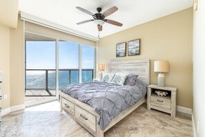 1 bedroom, desk, iron/ironing board, travel crib