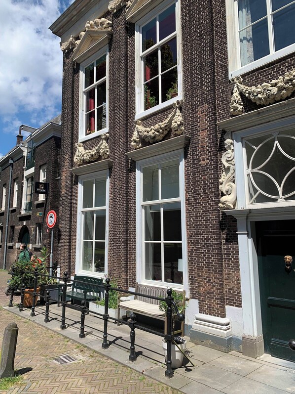 Front of property – evening/night