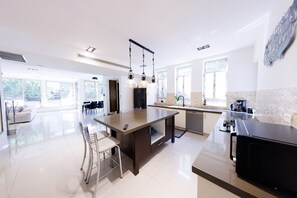 Villa | Private kitchen | Electric kettle, toaster