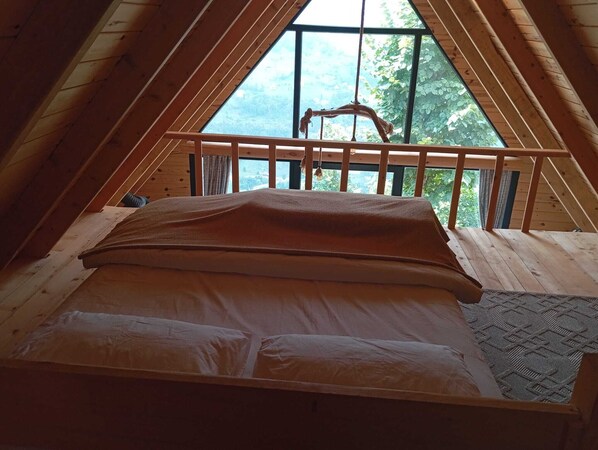 Chambre, vue montagne | 1 chambre, Wi-Fi gratuit
