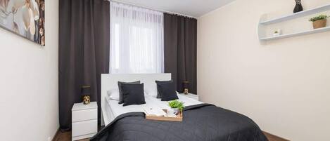 3 dormitorios, tabla de planchar con plancha, wifi y ropa de cama