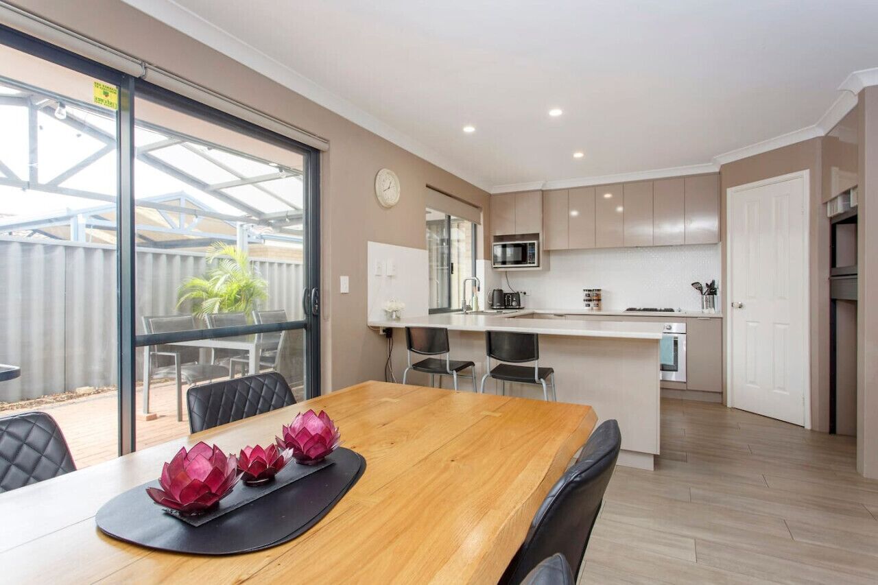 Microwave, stovetop, dishwasher, toaster