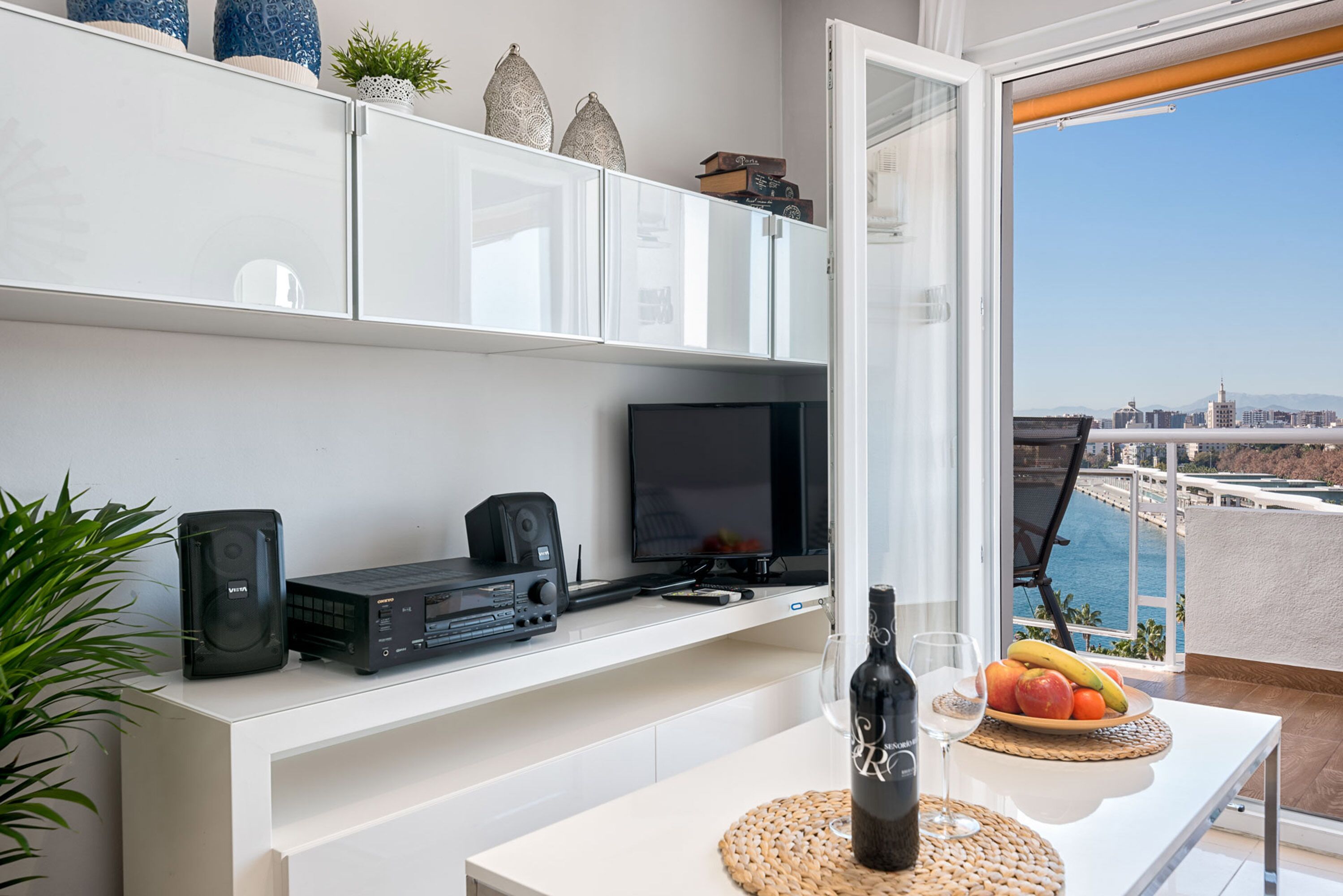 50-inch LCD TV with cable channels