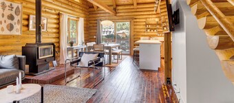 Community Pool: Modern Cabin in Pine Mountain Club