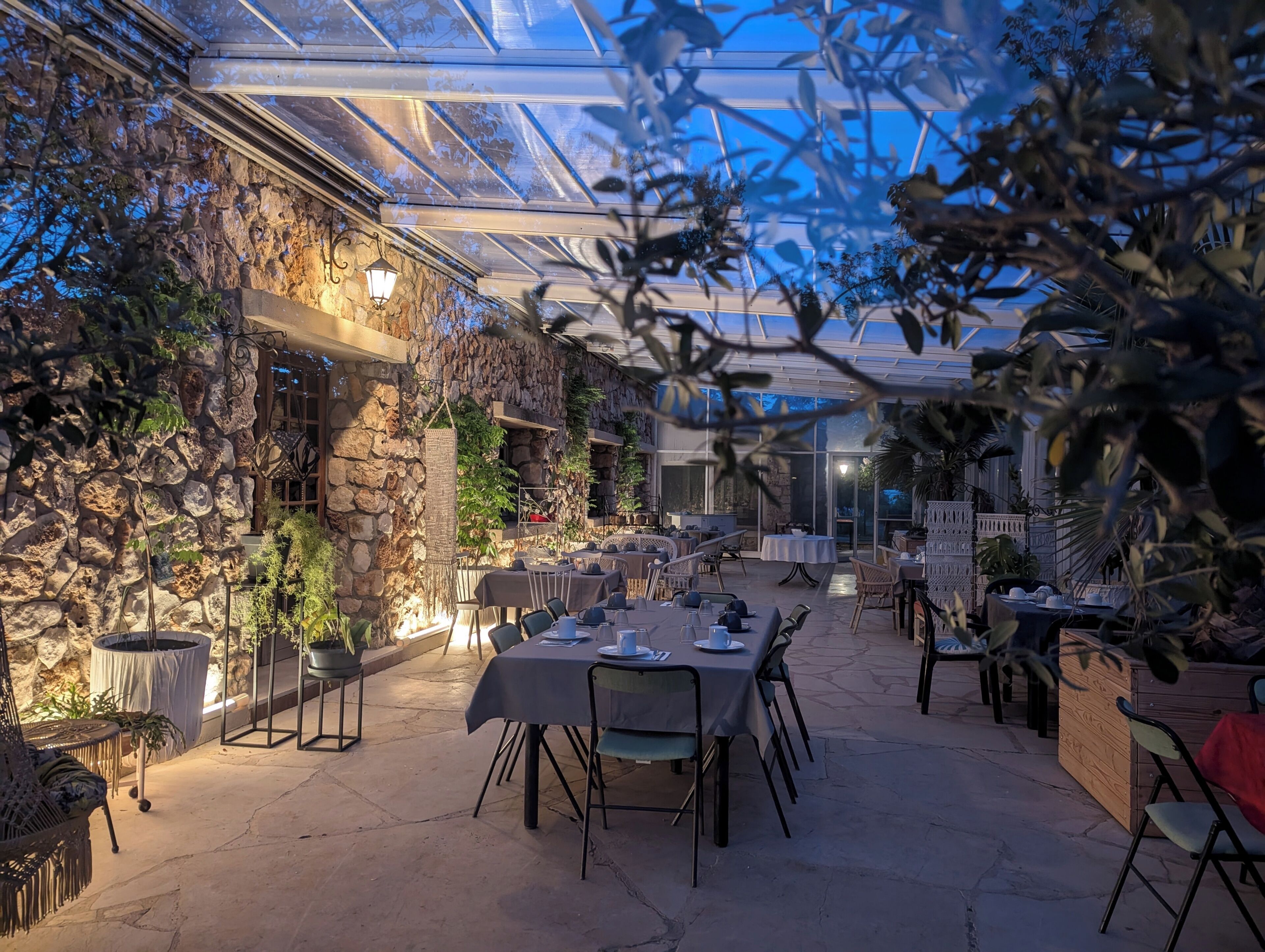 Restaurante al aire libre