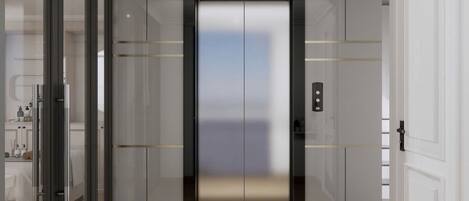 Overnatningsstedets facade