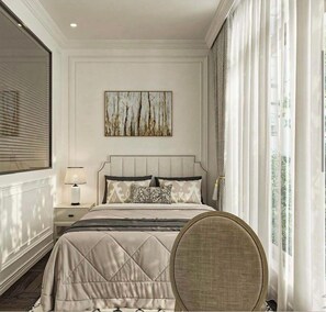 Tvåbäddsrum - utsikt mot staden | Gratis wi-fi