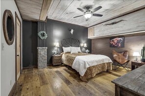 Kabin, 2 kamar tidur | 2 kamar tidur dan Wi-Fi gratis