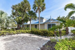 Exterior - Dual-Unit Retreat with 2 Pools, Walk to Beach (Holmes Beach)