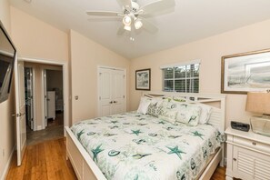 6 bedrooms, iron/ironing board, free WiFi, bed sheets - Dual-Unit Retreat with 2 Pools, Walk to Beach (Holmes Beach)