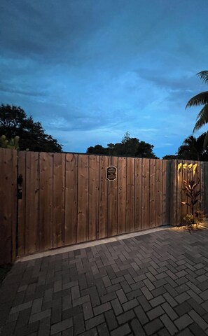 Enceinte de l’hébergement