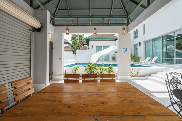 Restaurang utomhus