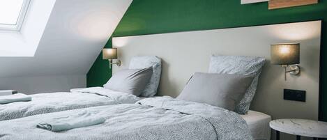 1 Schlafzimmer, kostenloses WLAN, BettwÀsche