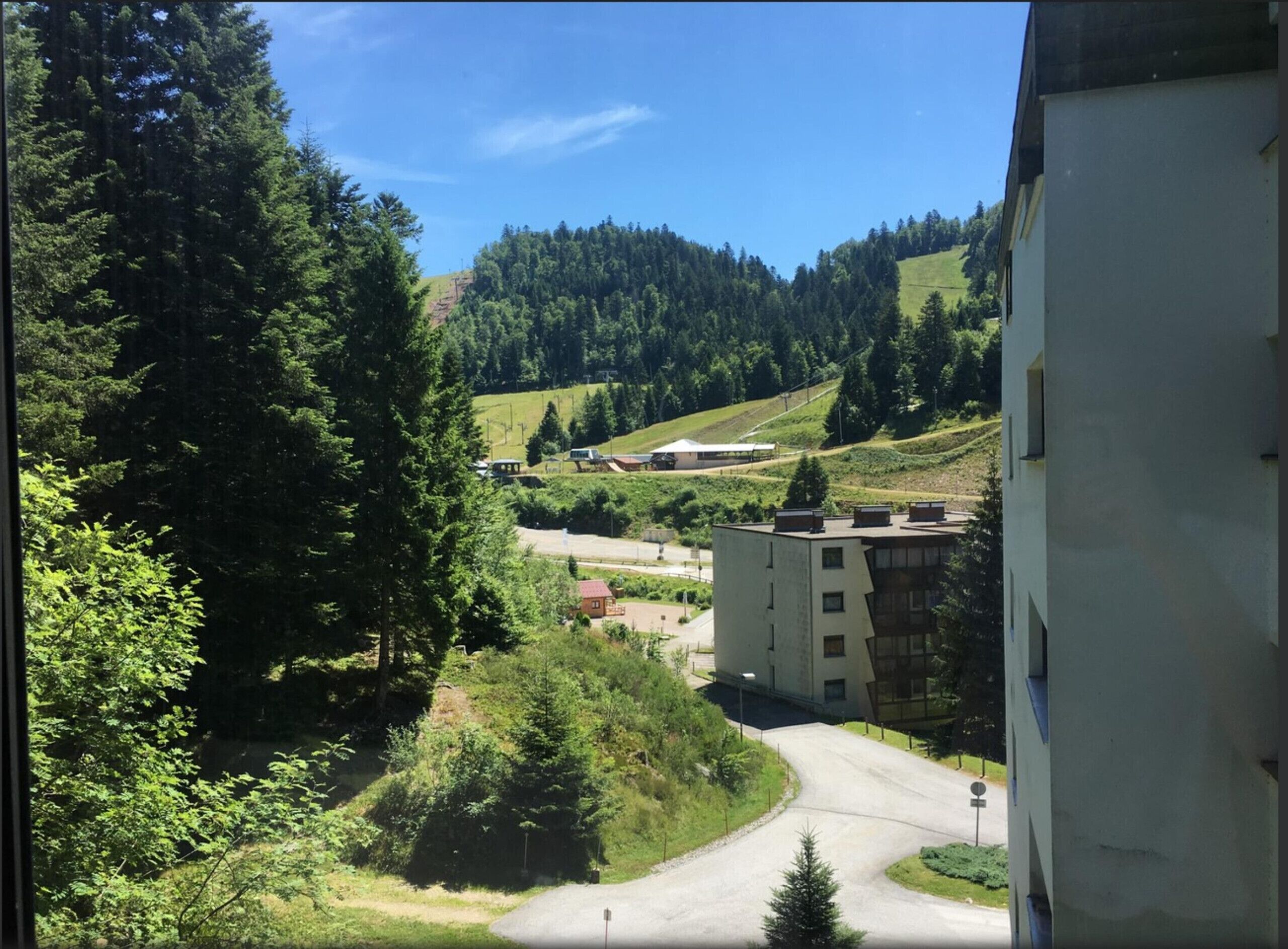 Uitzicht vanuit accommodatie