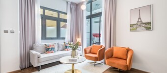 Charming 3BR Townhouse with Study Room in Damac Hills 2 Centaury by Deluxe Holiday Homes