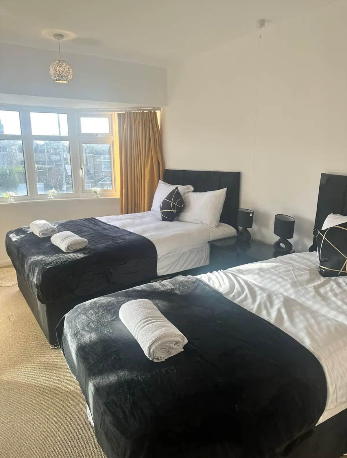 3 habitaciones, wifi gratis y ropa de cama 