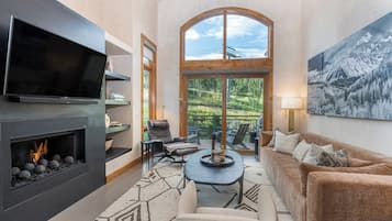 تلفزيون، مدفأة