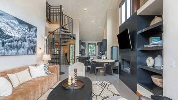 تلفزيون، مدفأة