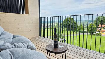 Luxury Chalet, Balcony, Hill View | Balcony view