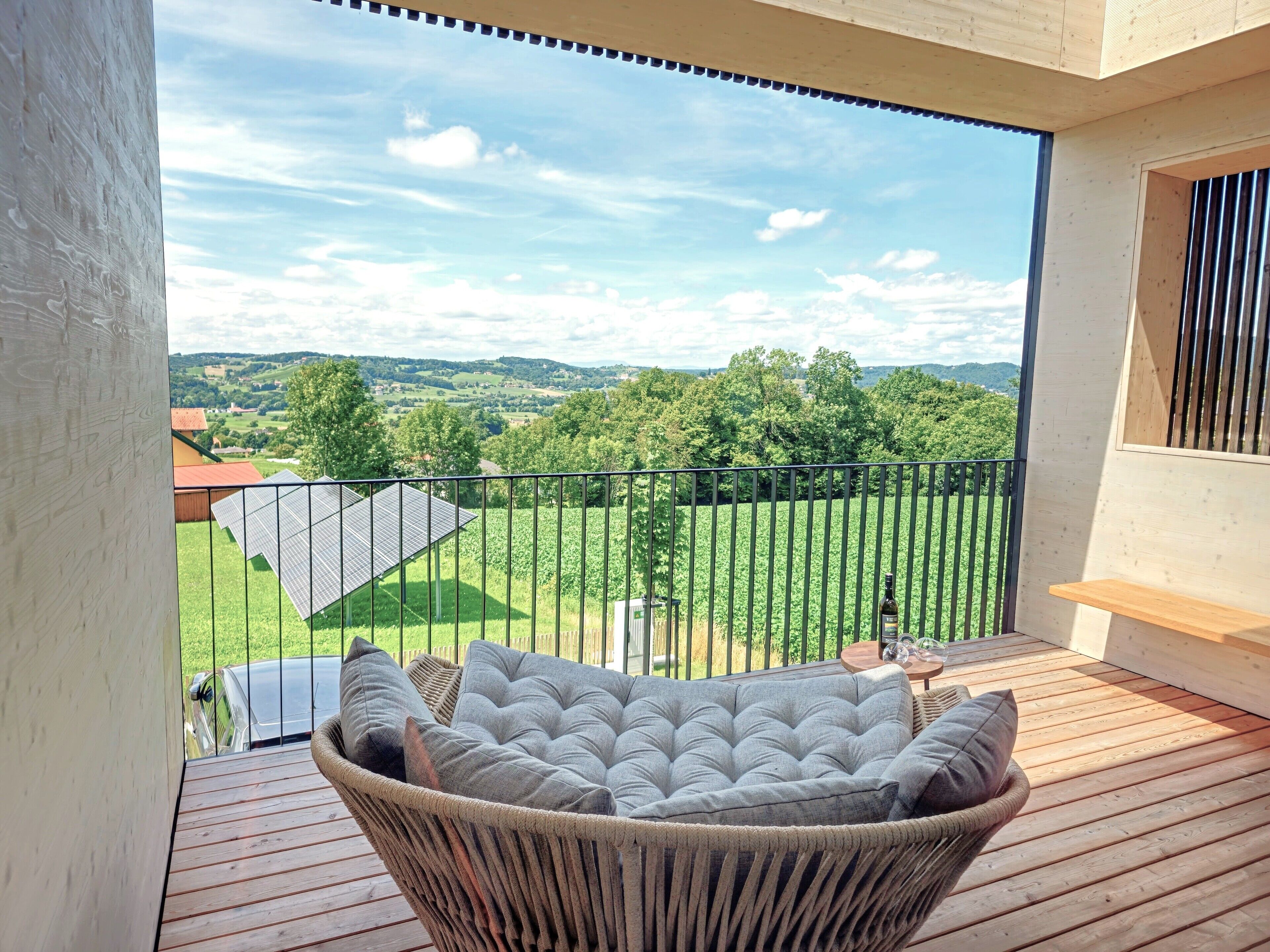 Luxury-Suite, Balkon, Hügelblick | Blick vom Balkon
