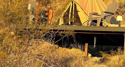Desert Den: Your Oasis For Two with Mountain Views