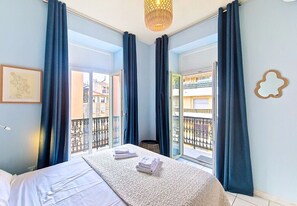 2 makuuhuonetta, silitysrauta/-lauta, Wi-Fi