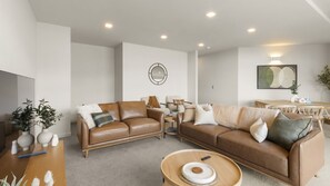 TV connectée, cheminée