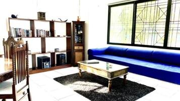 TV, books, stereo, printers