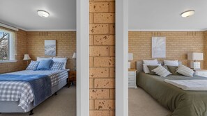 3 soverom og strykejern/-brett