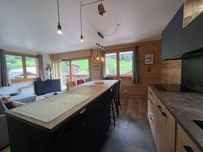 Interior - 130m from ski slopes, 1st floor, balcony, 49m², La Clusaz (La Clusaz)