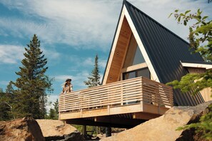 Exterior - Cliffside A-Frame (Two Harbors)