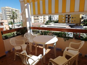 Outdoor dining - Los Lirios 21 SOLO FAMILIAS (Xeraco Playa)