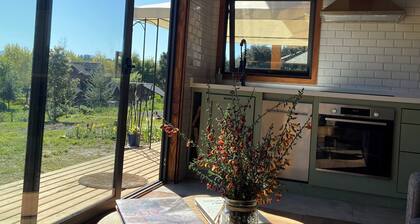 Charming 2-bedroom cottage in front of Villarrika lake with superb internet