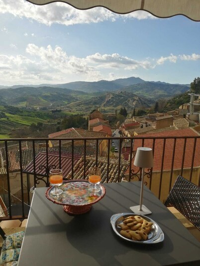 Center Sicily house with panoramic terrace CIN IT086011C2PMHSZL62 