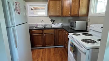 Microwave, oven, stovetop